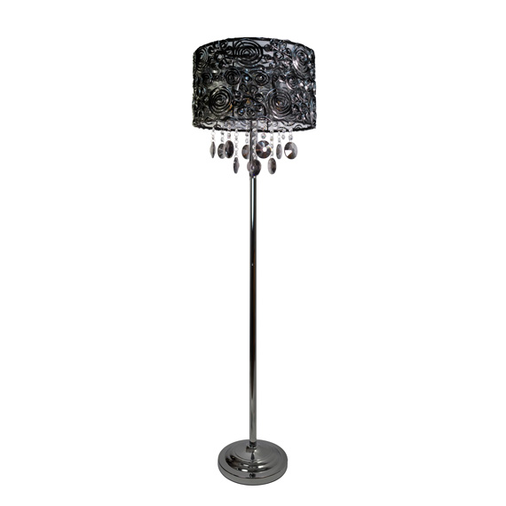 Торшер ARTTOK 3400/3F CH+SBK shade **fo