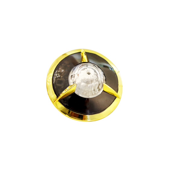Вбудований світильник ARTTOK CF 014 MR-11 GM/G gun metal - gold **fo
