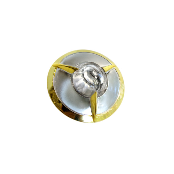 Вбудований світильник ARTTOK CF 014 MR-11 SS/G nickel - gold **fo