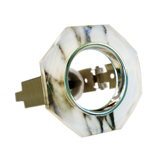 Вбудований світильник ARTTOK Q 021 R-50 octagon MARBLE WHITE **fo