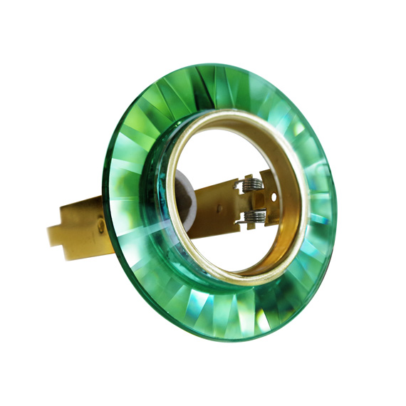 Вбудований світильник ARTTOK Q 04 R-50 E-14 FG/GREEN **fo