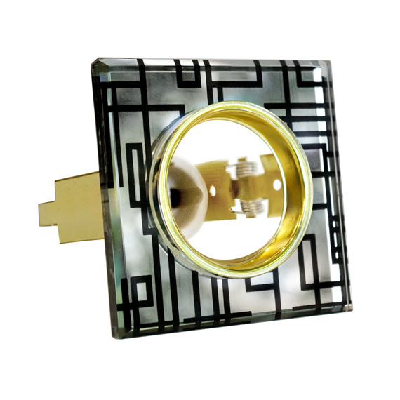 Вбудований світильник ARTTOK Q 08-13 R-50 grid **fo