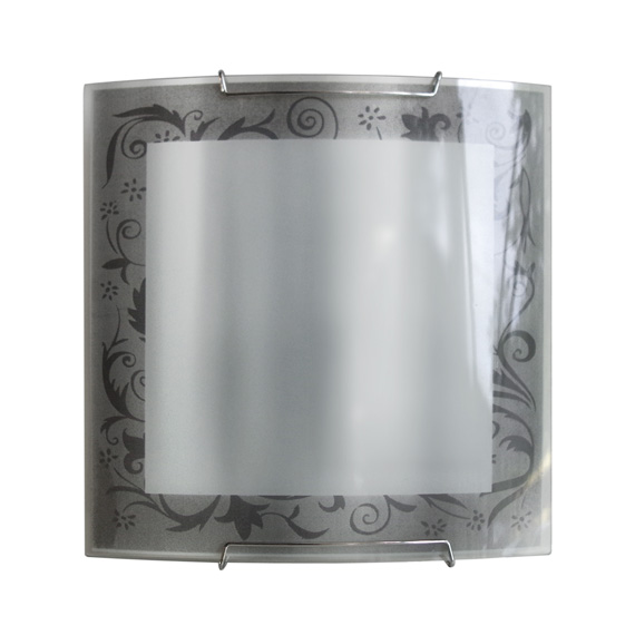 Світильник настінний - стельовий ARTTOK KL 633 28*28 GREY **fo **Y