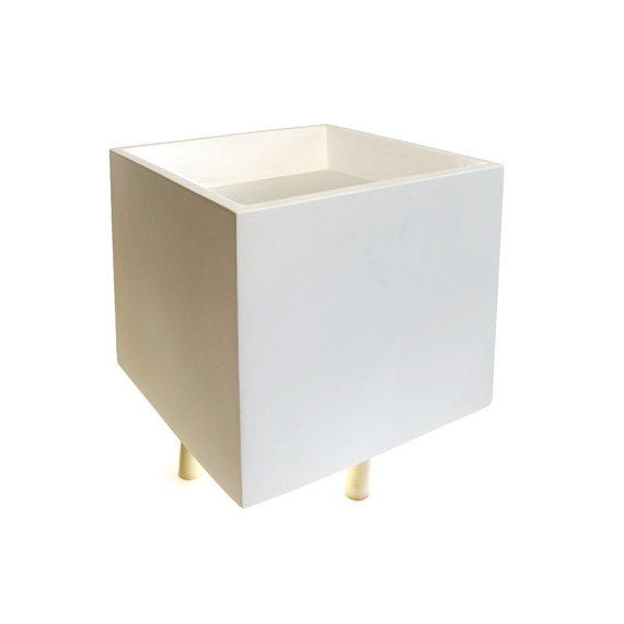 Настільна лампа ARTTOK T 08-0009/1T WT SQUARE Гипс **fo