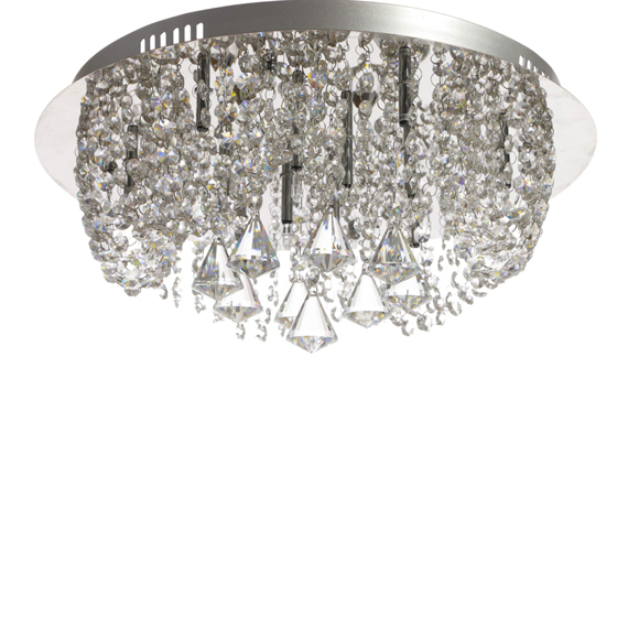 Люстра стельова ARTTOK 3238/450 CH+CL G4 **fo