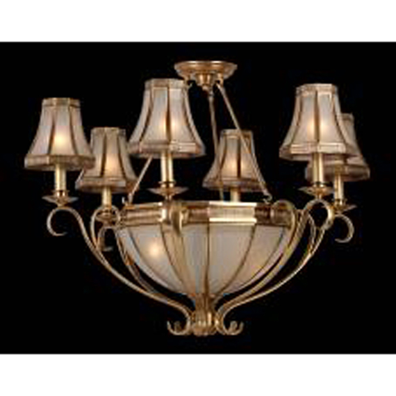 Люстра підвісна ARTTOK BL-GD 320052/8P shade
