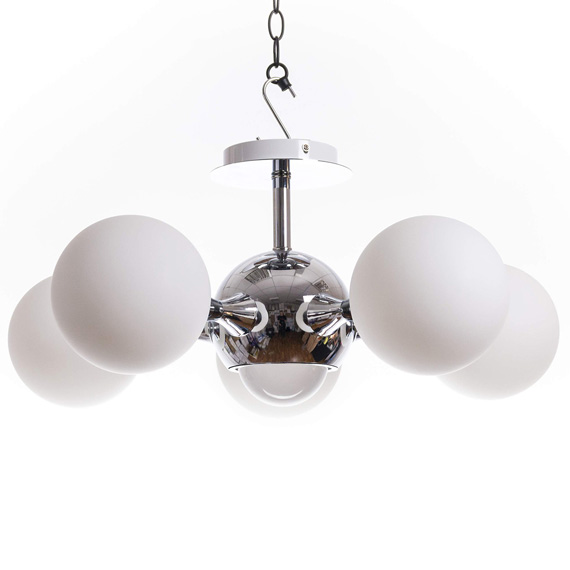 Люстра стельова ARTTOK C 1108/5+1H 600/200/600 E27 **fo
