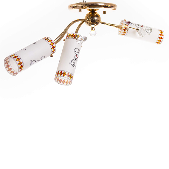 Люстра стельова ARTTOK C 7026 FG/3C **fo (**Y)
