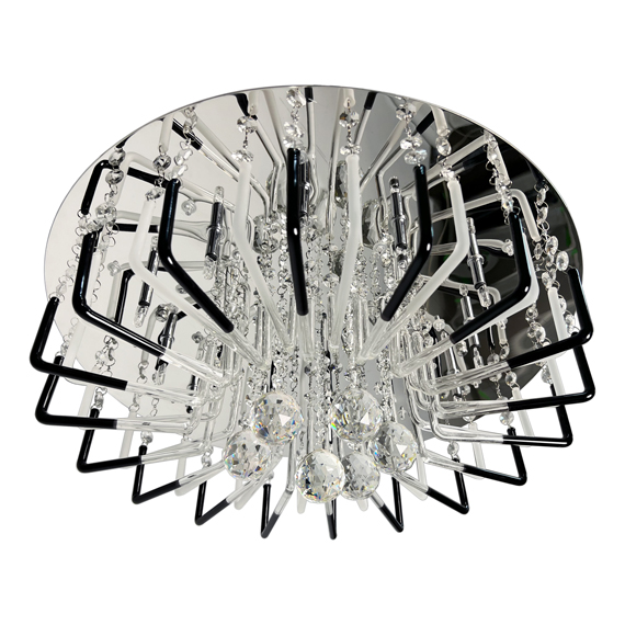 Люстра стельова ARTTOK HD 11002/12H CR Led BL/RD + 8 * G4 12V **fo