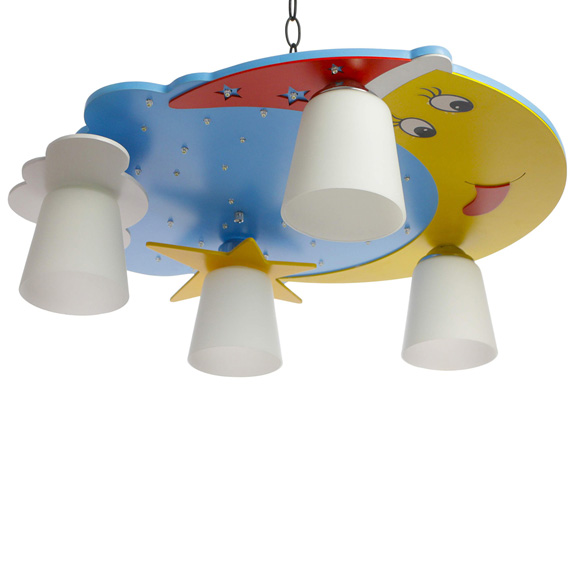Люстра стельова ARTTOK MD 1662/4C **fo
