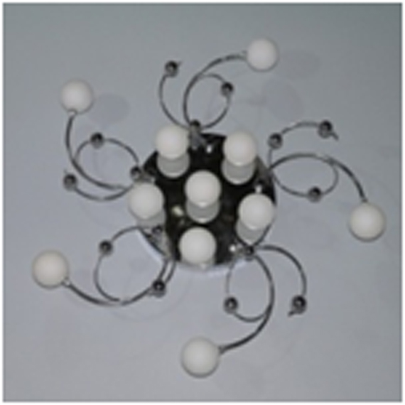 Люстра стельова ARTTOK MD 5847/11 CH LED