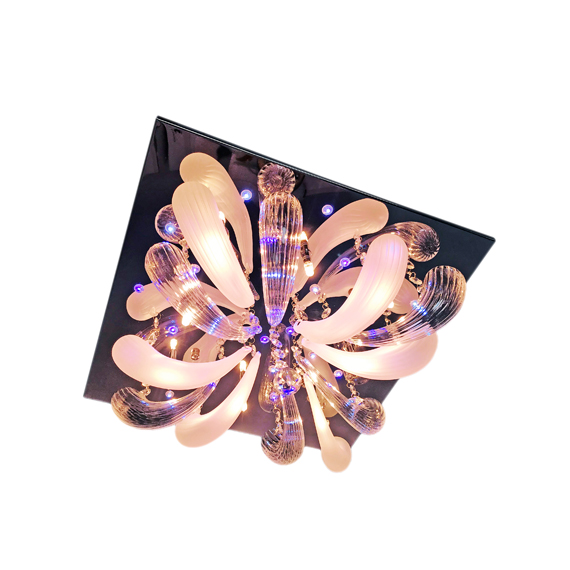 Люстра стельова ARTTOK MP 5438/8 CH G4 + LED WT/BL **fo