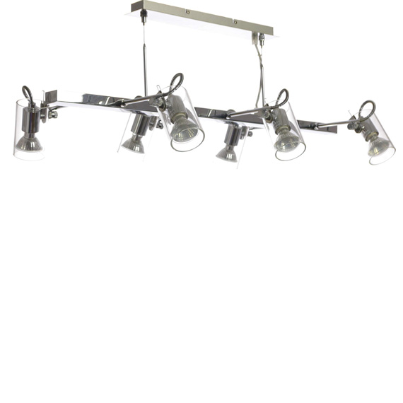 Люстра підвісна ARTTOK MT 1021 B/6P CH **fo