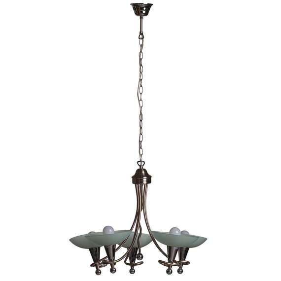 Люстра підвісна ARTTOK MT 1370 SSV/5P Satin **fo