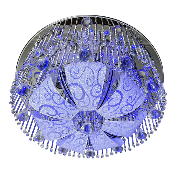 Люстра стельова ARTTOK MX 94111/5+11H CH LED BL + 5*E14 + 8*G4 12V **fo **Y