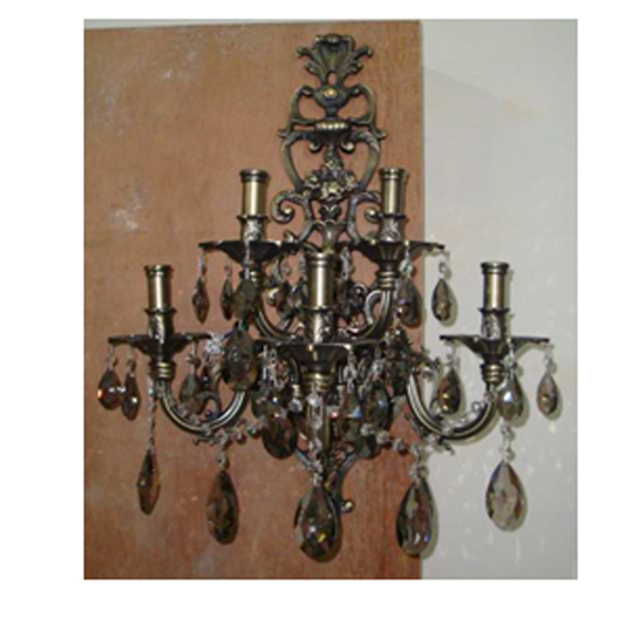 Бра ARTTOK MD 22007/3+2W E-mat bronze LS+K9