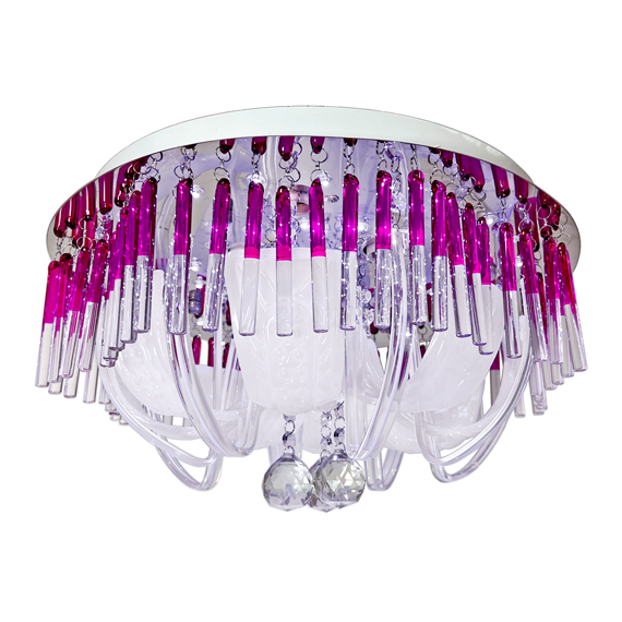 Люстра стельова ARTTOK 8683/450 CH+LED BL + 8 * E14 **fo **Y