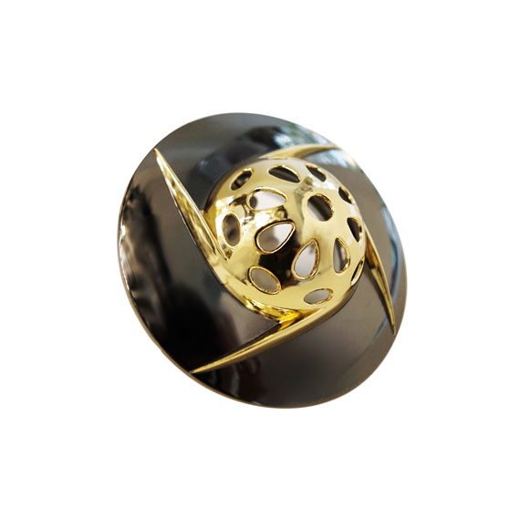 Вбудований світильник ARTTOK CF 015 MR-16 GM/G gun metal - gold **fo