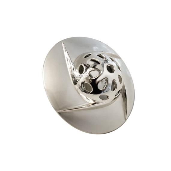 Вбудований світильник ARTTOK CF 015 MR-16 PSH/S pearl silver - chrome **fo