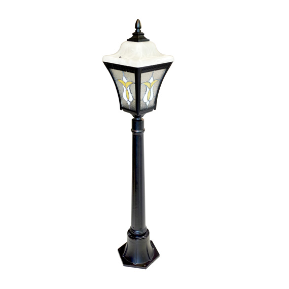 Вуличний світильник ARTTOK I 0101L BK/1T G H-1,2m **fo