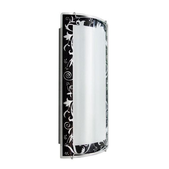 Світильник настінний - стельовий ARTTOK KL 639 20*40 YL BLACK **fo
