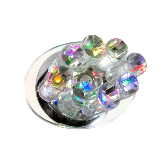 Вбудований світильник ARTTOK MS 885 LDY CLEAR G-4 + LED RGB **fo