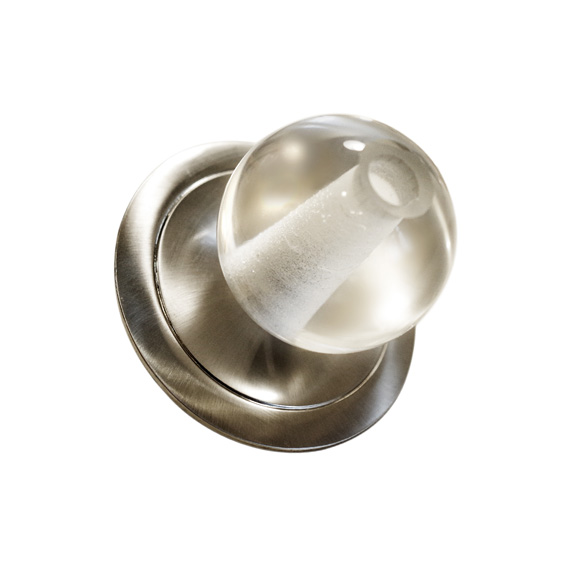 Вбудований світильник VITO VT 172 satin nickel + clear ball 20W G4 **fo