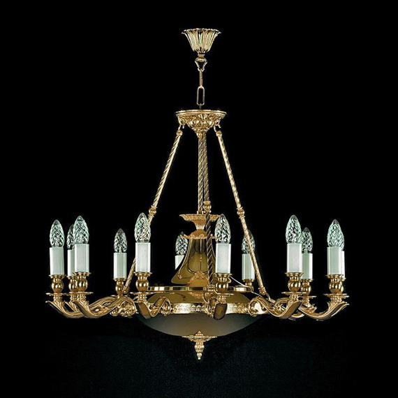 Люстра підвісна ARTGLASS GERALDINA lest POLISHED A252823