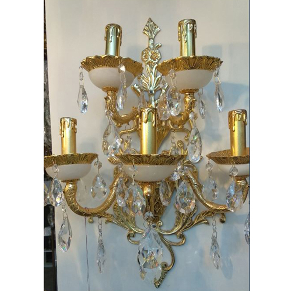 Бра ARTTOK MD 4425/3+2W gold sand