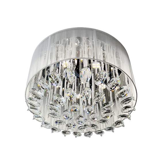 Люстра підвісна ARTTOK 3636/500/11*G4+LED CH+CL+WT **fo **S