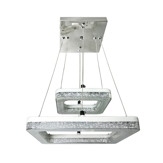 Люстра підвісна ARTTOK 6081/300*185 CH LED 24W+12W **fo