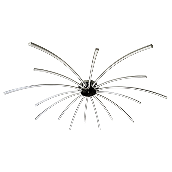 Люстра стельова ARTTOK MX 1189/16 90W LED 3000K D-135,H-30 **fo