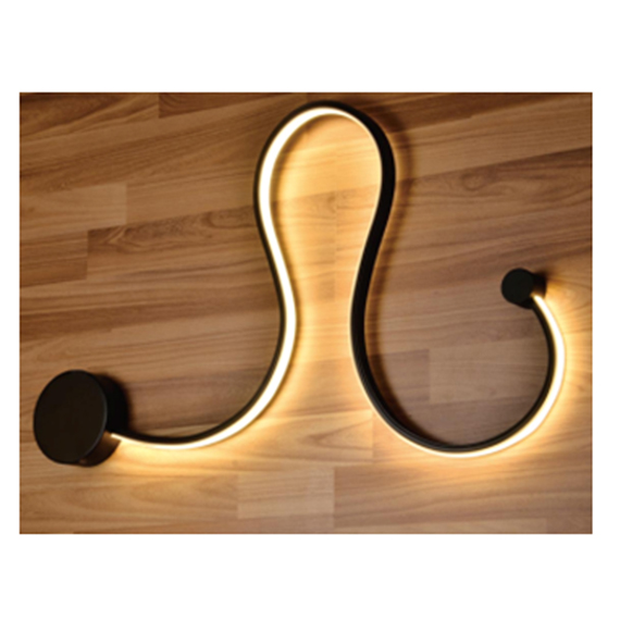 Настінний світильник ARTTOK AB 15014/1D W BK 65W LED