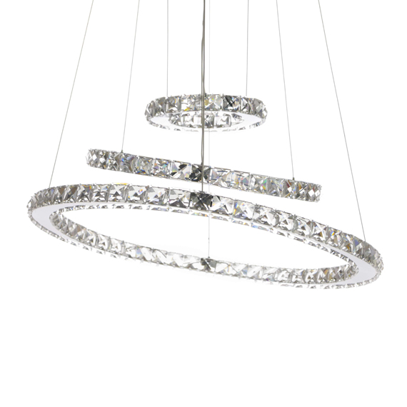 Люстра підвісна ARTTOK 1953/620 69W LED 4500K 4730Lm D-620*H-1000 **fo