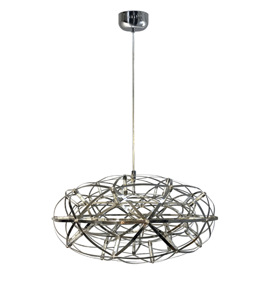 Люстра підвісна ARTTOK 6149/500*250 CH+CL 12.6W (42x0.3W) LED 4100K **fo