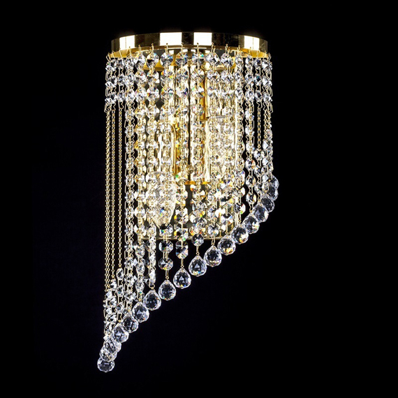 Бра ARTGLASS KV 101/2W GWEN LEFT Crystal Exclusive / Swarovski Spectra