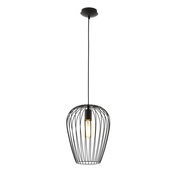 Підвісний світильник Eglo 49472 NEWTOWN VINTAGE HL/1 E27 SCHWARZ