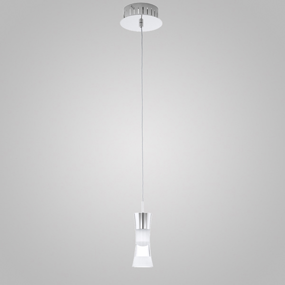 Підвісний світильник Eglo 94478 Pancento LED-HL/1 CHROME/KLAR-SAT