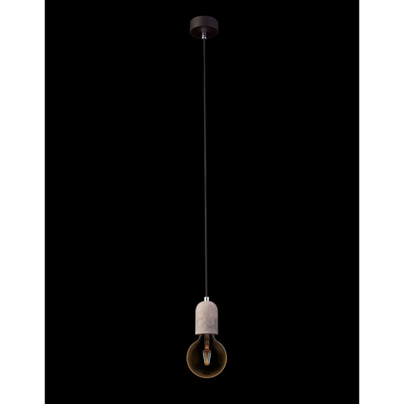 Підвісний світильник Nowodvorski 9691 TULUM CONCRETE PROSTA (SPIDER BLACK)