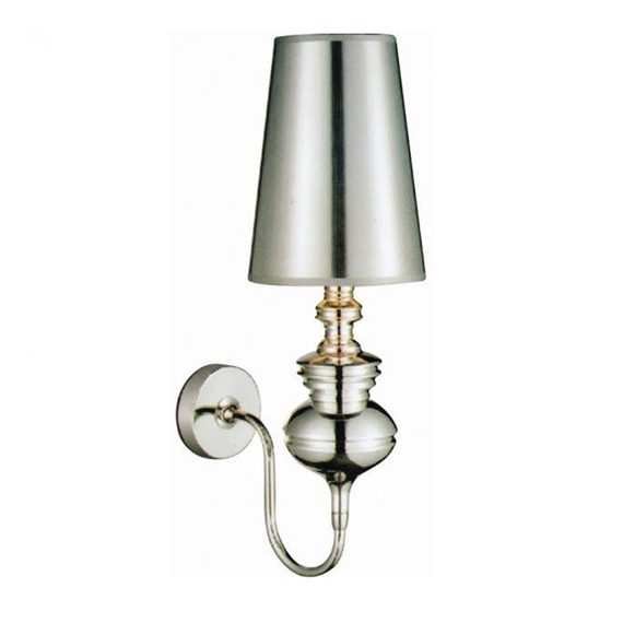 Бра Azzardo AZ 0308 AB 7121-1S SILVER BAROCO WALL 