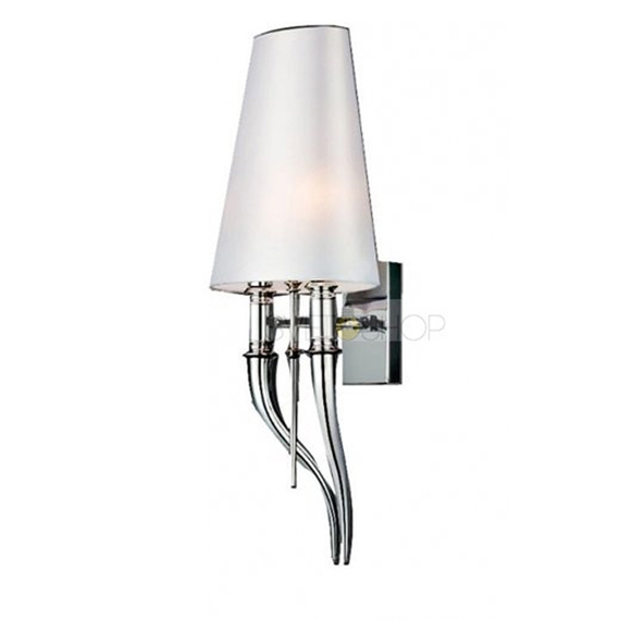Бра Azzardo AZ 0087  AB 8074-1S WH DIABLO