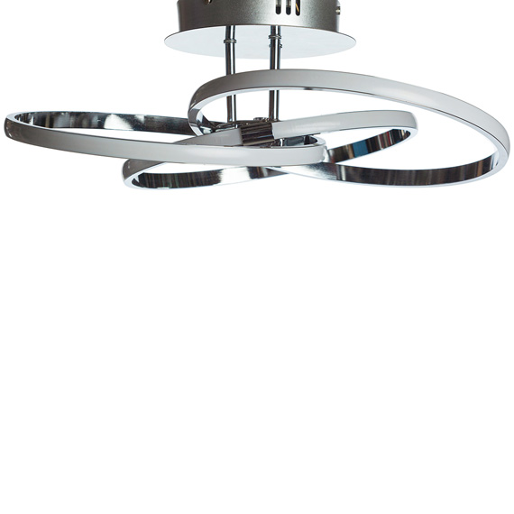 Люстра стельова ARTTOK 4342/3P CH 54W LED 3000K 500*220 **fo
