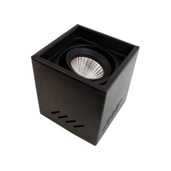 Накладний світильник ARTTOK 1005/7W BK 4100K LED 90*100 **fo
