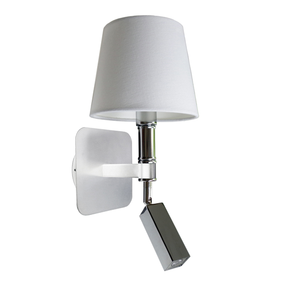 Бра ARTTOK 1010/1W WT 4100K LED+E14 **fo **S