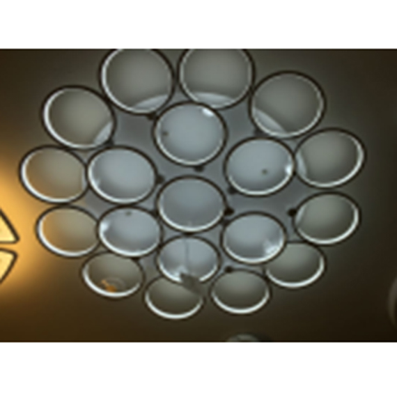Люстра стельова ARTTOK GD B 061/12+6+1H WT 228W 4000K 20520Lm LED D:980mm*H:135mm **S
