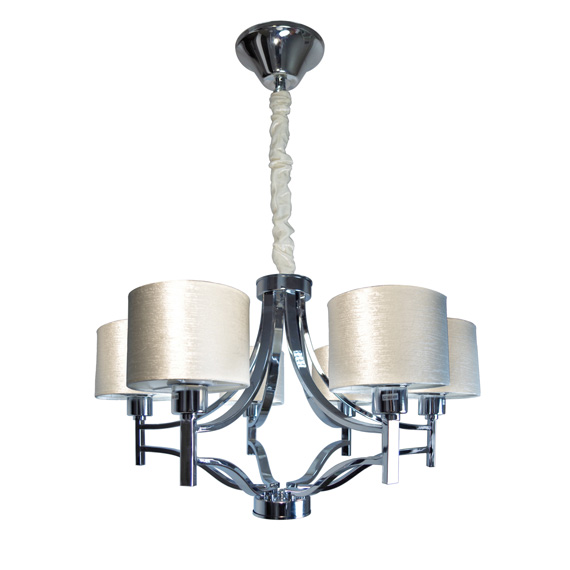 Люстра підвісна ARTTOK RM 1601/6P CH+WT **fo