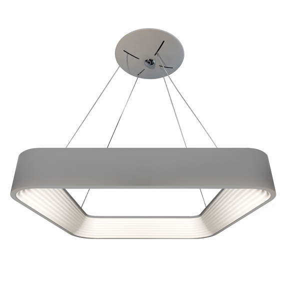 Люстра підвісна ARTTOK MC 80012/1L 60*60 CQR/GREY LED **fo **S