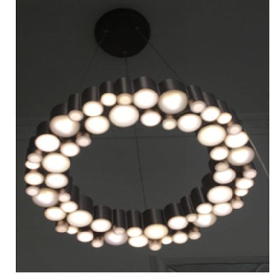 Люстра підвісна ARTTOK MC 80049/3 LED GREY D-500