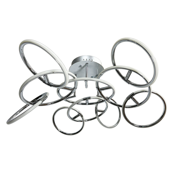 Люстра стельова ARTTOK AX 16011/10A CH LED 112W 4000K **fo