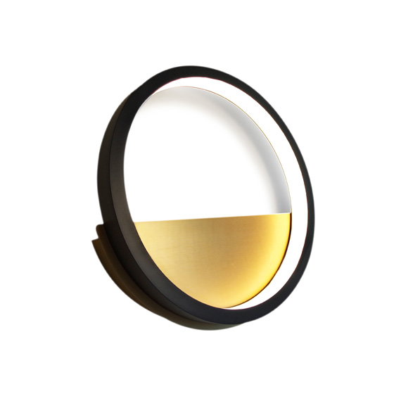 Настінний світильник ARTTOK AB 17011/1A BK+GD LED 11W 4000K L.308mm*W.67mm*H.308mm **fo